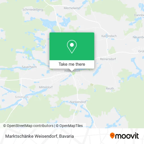 Карта Marktschänke Weisendorf