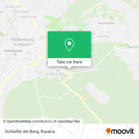 Карта Schleifer am Berg