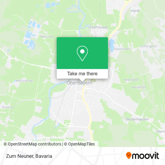 Карта Zum Neuner