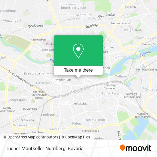Tucher Mautkeller Nürnberg map