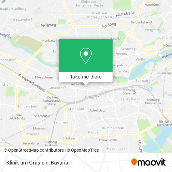 Карта Klinik am Gräslein