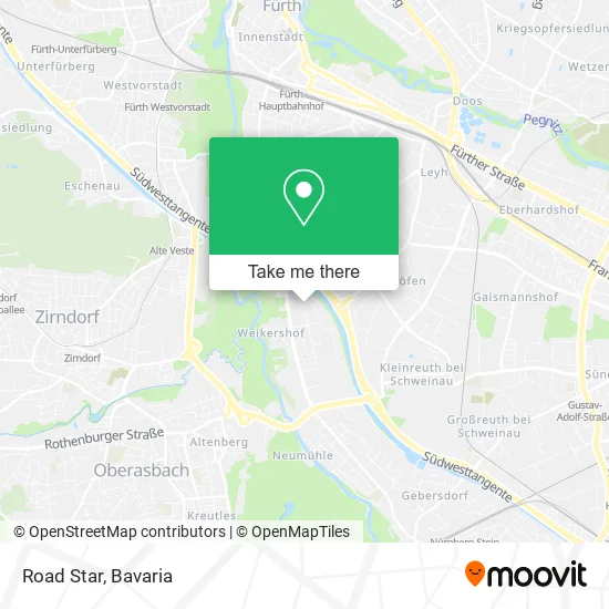 Карта Road Star