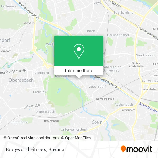 Карта Bodyworld Fitness