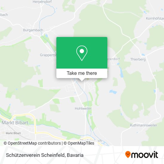 Schützenverein Scheinfeld map