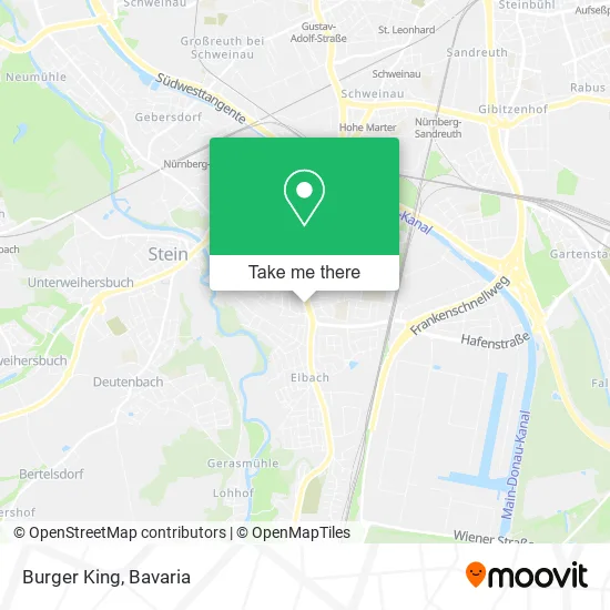 Карта Burger King