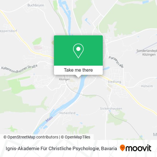 Ignis-Akademie Für Christliche Psychologie map