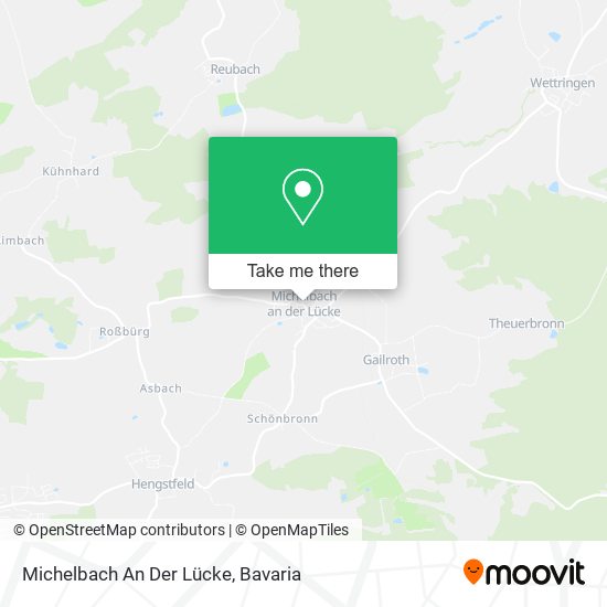 Michelbach An Der Lücke map