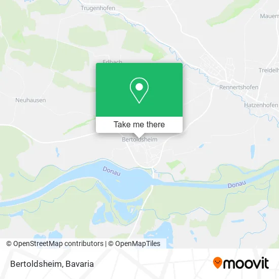 Карта Bertoldsheim