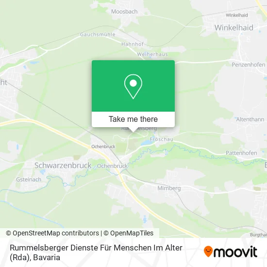 Карта Rummelsberger Dienste Für Menschen Im Alter (Rda)