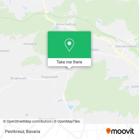 Карта Pestkreuz