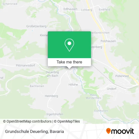 Карта Grundschule Deuerling