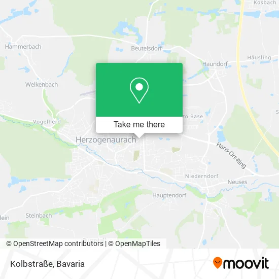 Карта Kolbstraße