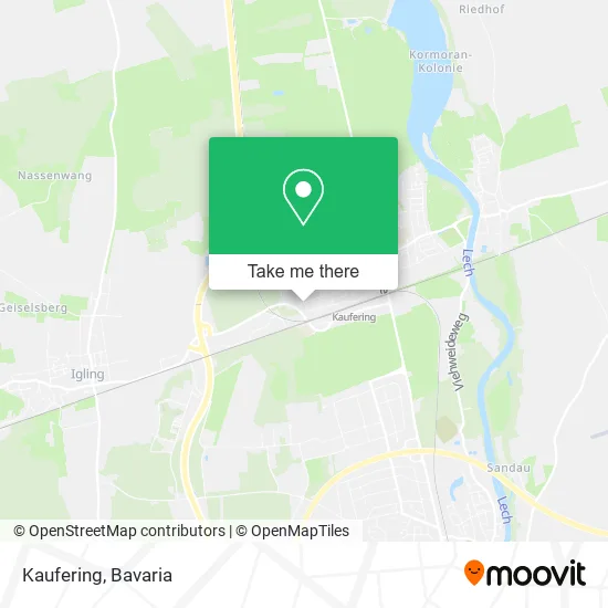 Карта Kaufering