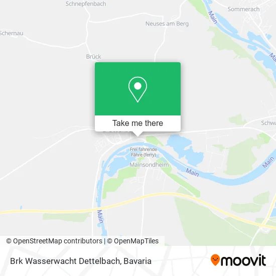 Карта Brk Wasserwacht Dettelbach