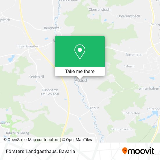 Försters Landgasthaus map