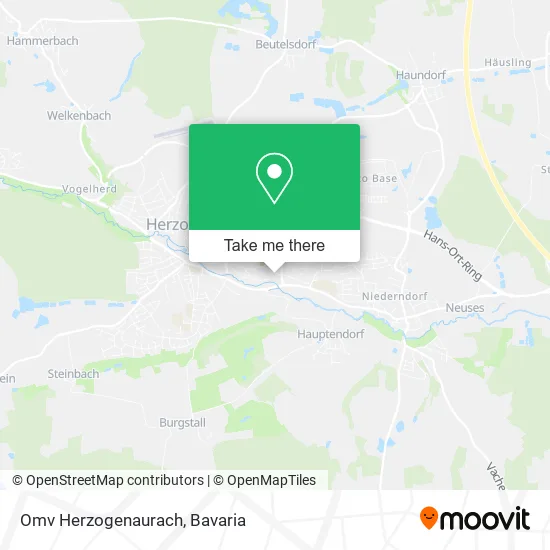 Карта Omv Herzogenaurach