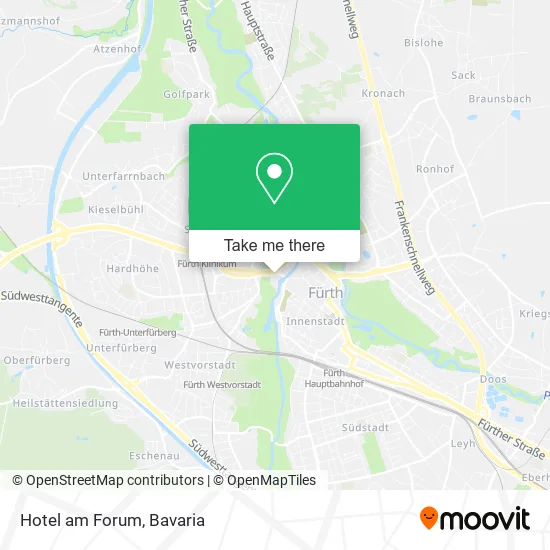 Карта Hotel am Forum