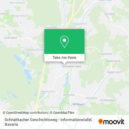 Schnaittacher Geschichtsweg - Informationstafel map