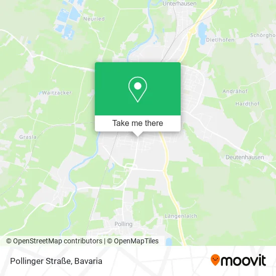 Карта Pollinger Straße