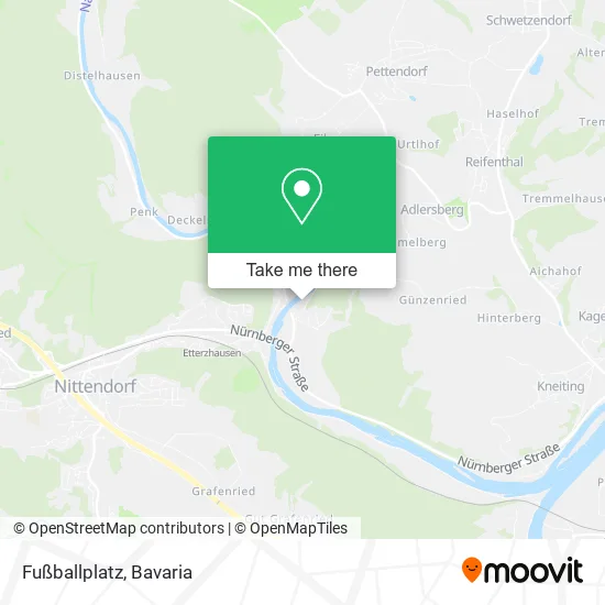 Карта Fußballplatz
