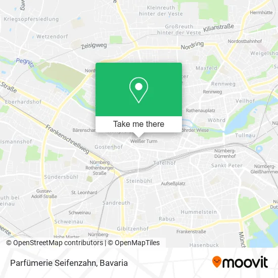Карта Parfümerie Seifenzahn