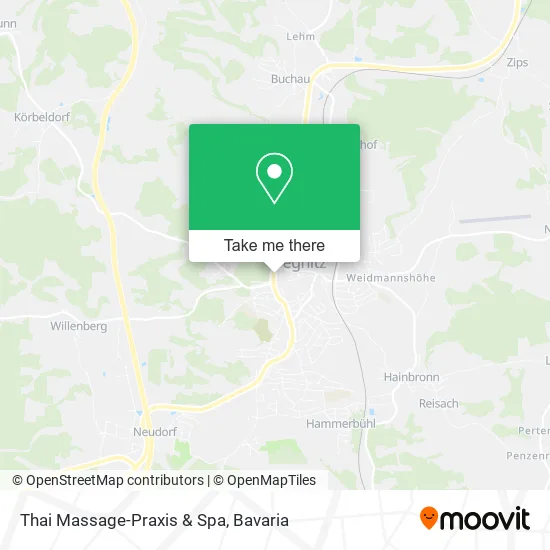 Карта Thai Massage-Praxis & Spa