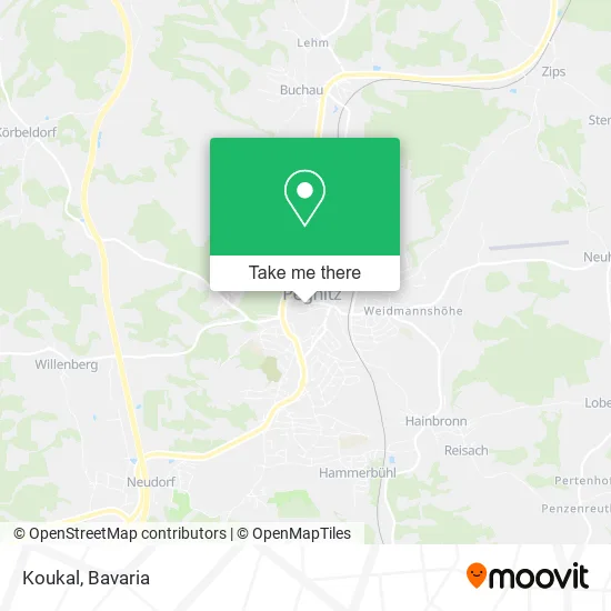 Карта Koukal