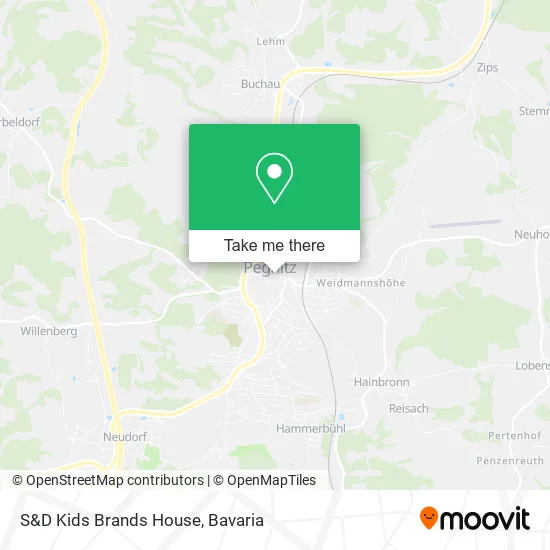 S&D Kids Brands House map