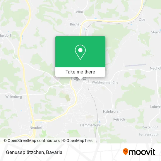Карта Genussplätzchen