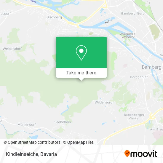 Карта Kindleinseiche