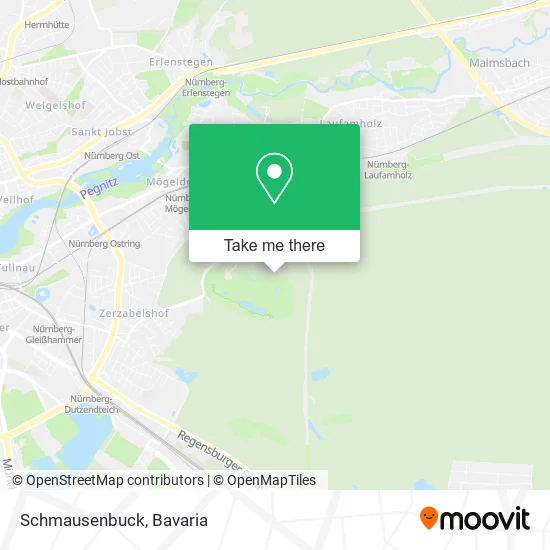 Карта Schmausenbuck