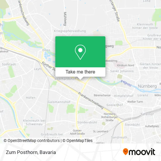 Карта Zum Posthorn