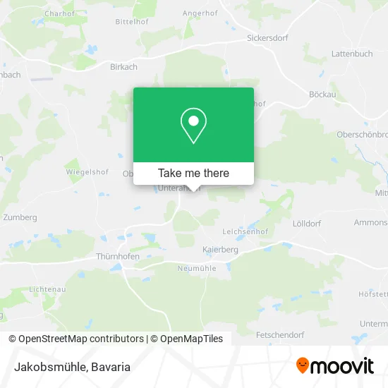 Карта Jakobsmühle