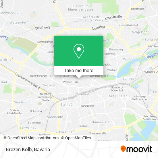 Карта Brezen Kolb