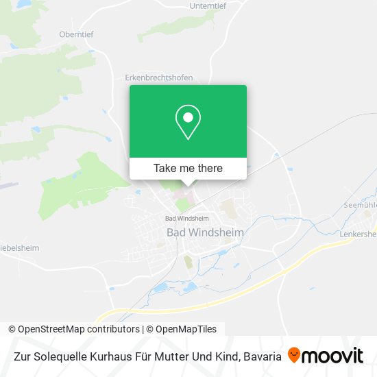 Zur Solequelle Kurhaus Für Mutter Und Kind map