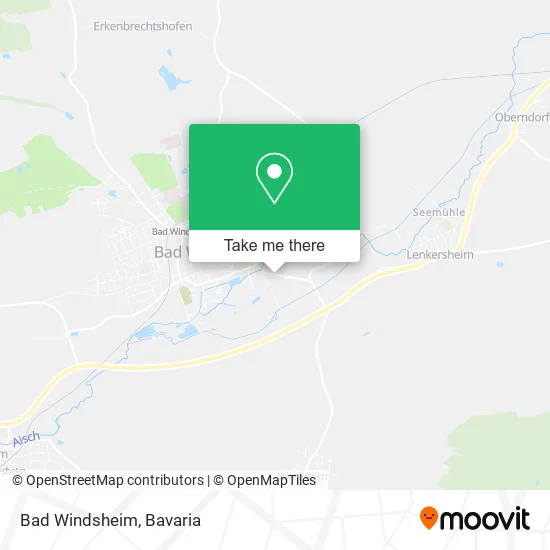 Карта Bad Windsheim