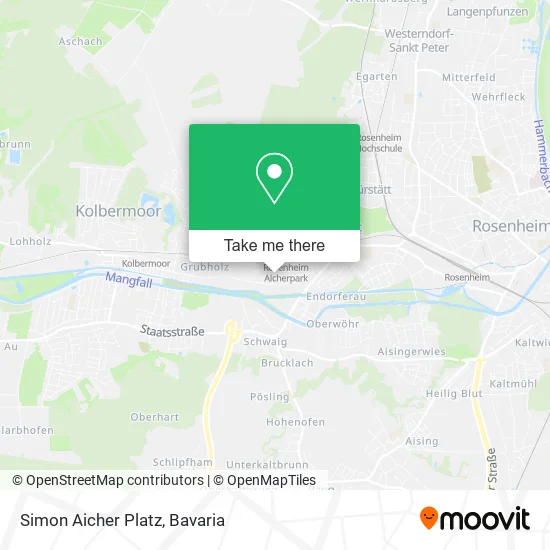 Карта Simon Aicher Platz