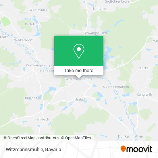 Карта Witzmannsmühle