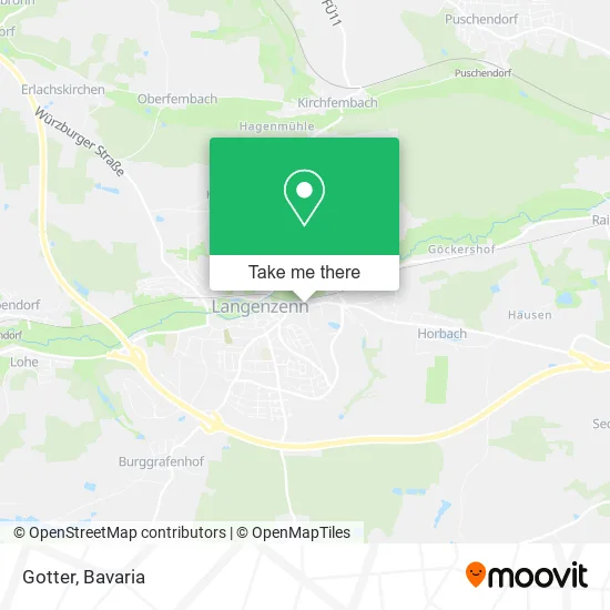 Карта Gotter