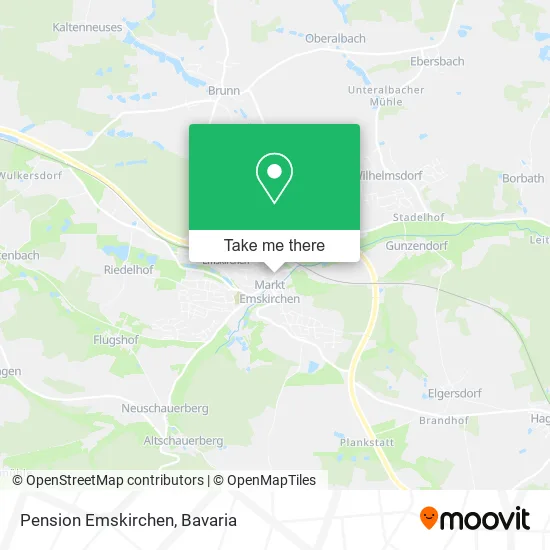 Карта Pension Emskirchen