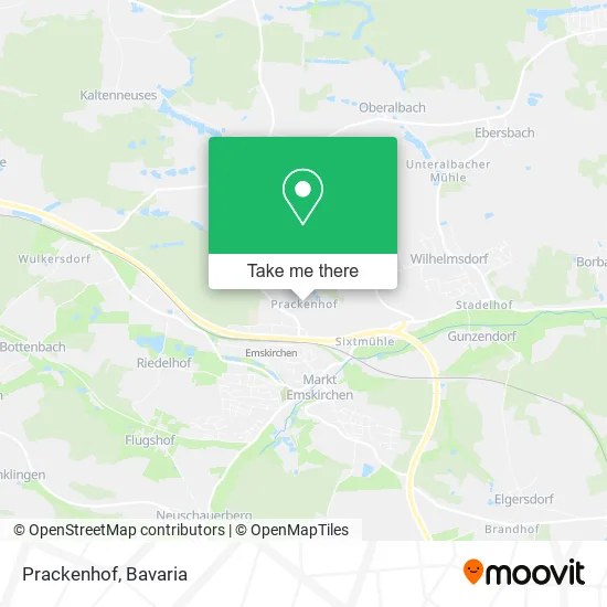 Карта Prackenhof