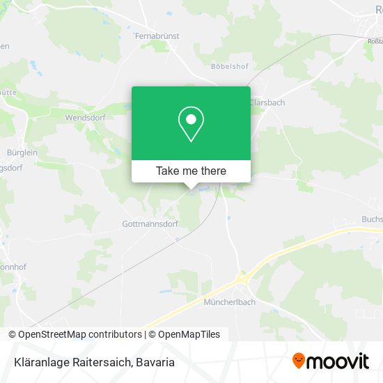 Kläranlage Raitersaich map
