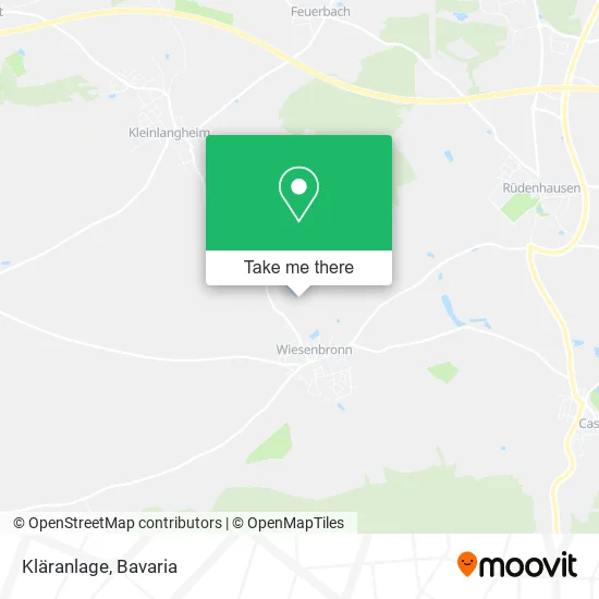 Карта Kläranlage