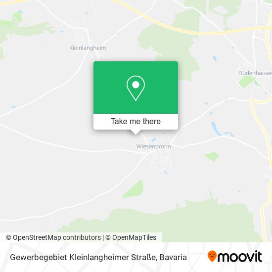 Gewerbegebiet Kleinlangheimer Straße map