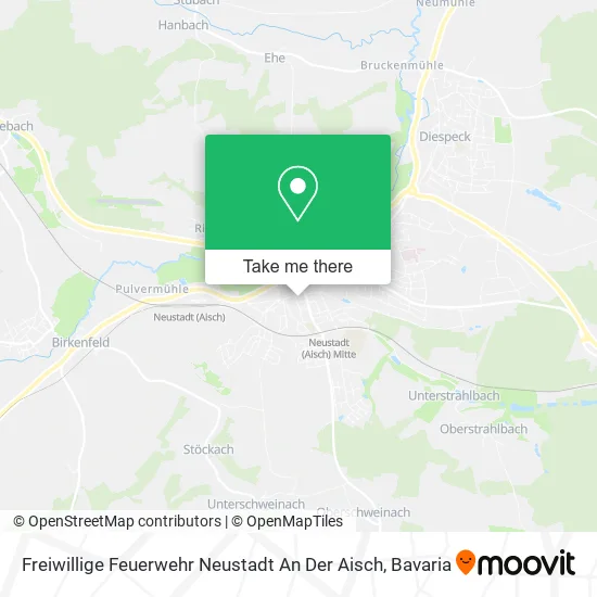 Карта Freiwillige Feuerwehr Neustadt An Der Aisch