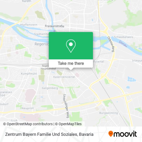 Карта Zentrum Bayern Familie Und Soziales