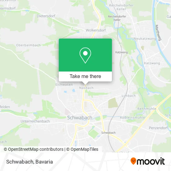 Карта Schwabach