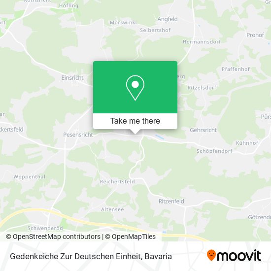 Gedenkeiche Zur Deutschen Einheit map