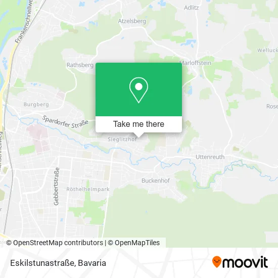 Карта Eskilstunastraße