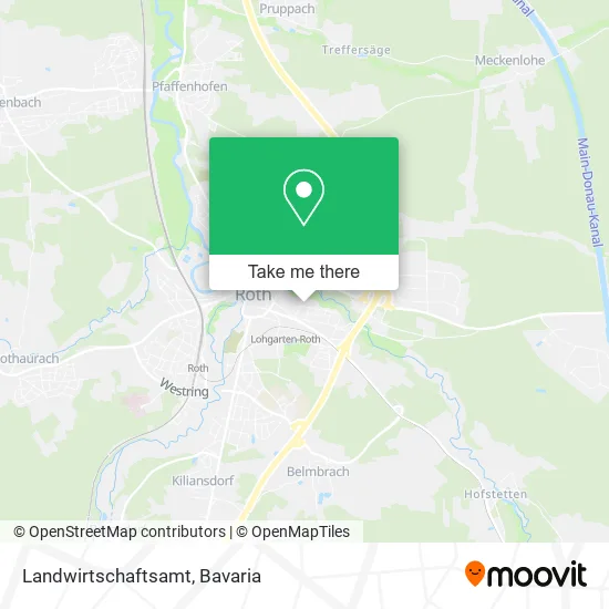 Карта Landwirtschaftsamt